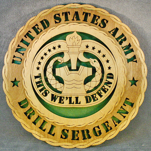 Army Drill Sergeant Wall Tribute